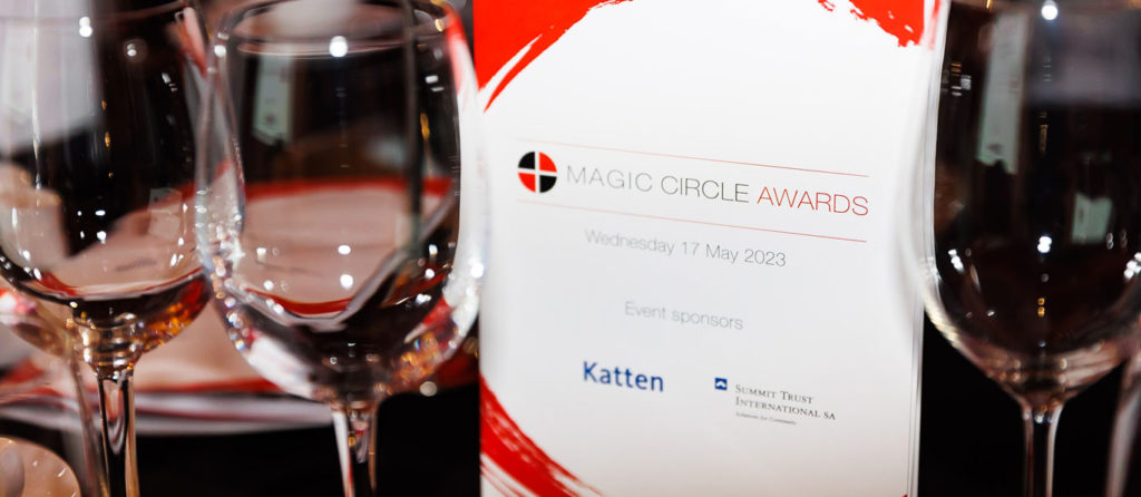 Hunters celebrates two awards at Citywealth Magic Circle Awards 2023